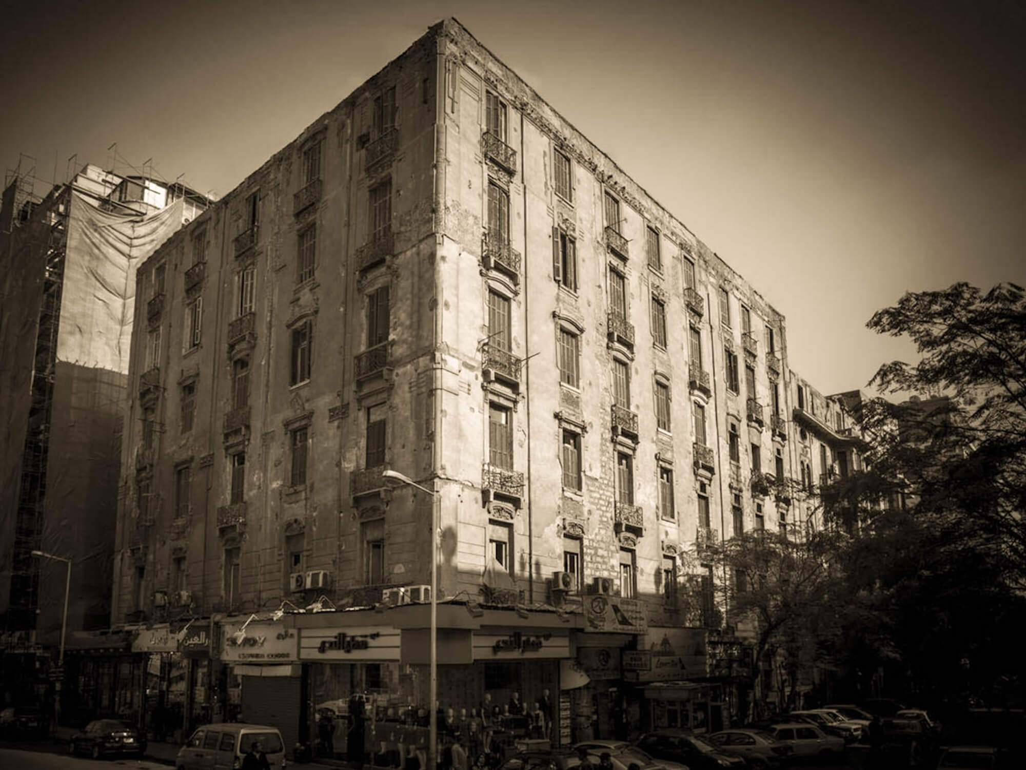 Al Ismaelia - Landmarks - Before and After - 29 Hoda Shaarawi - Before